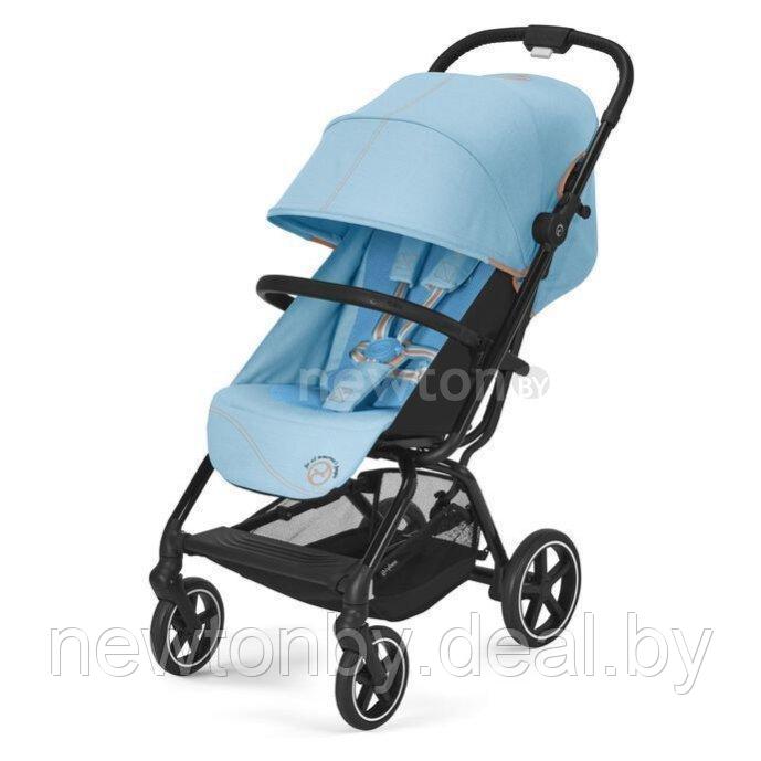 Коляска прогулочная «книга» Cybex Eezy S+ 2 (beach blue) - фото 1 - id-p196260841