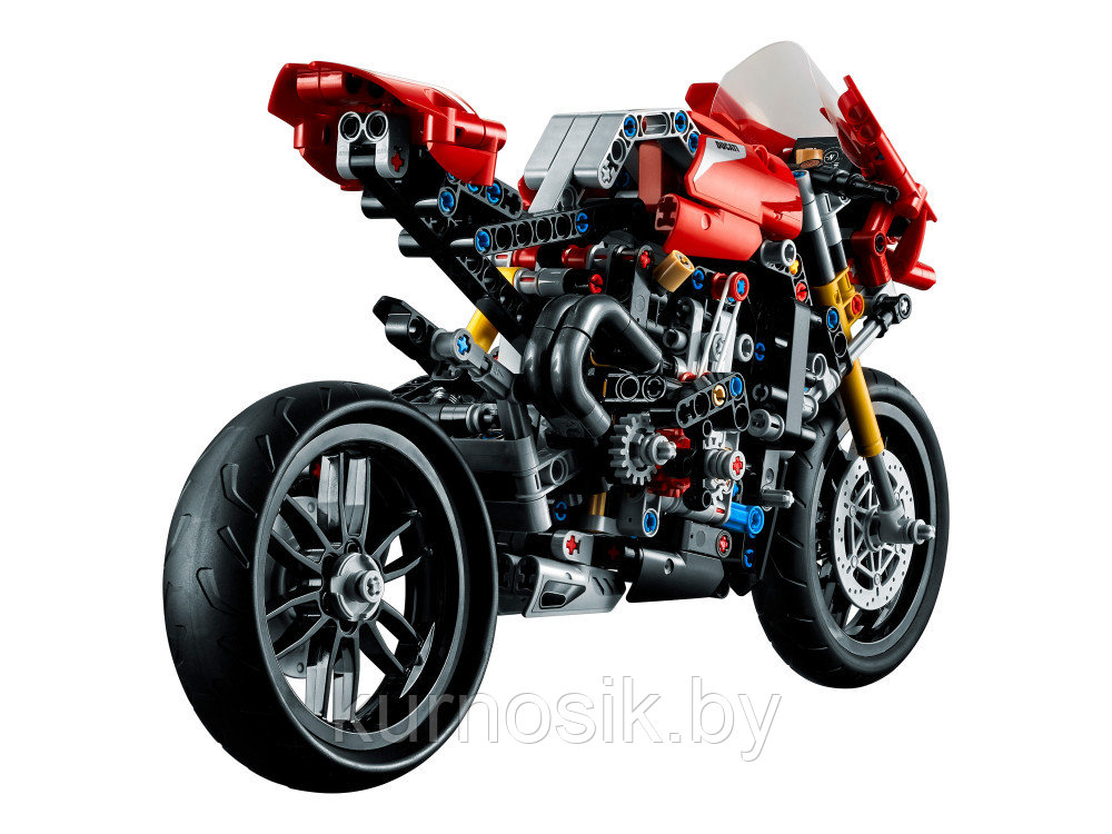 Конструктор 10272 KING Мотоцикл Ducati Panigale V4 R, 764 детали - фото 4 - id-p218554322