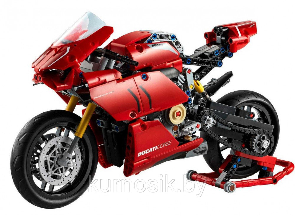 Конструктор 10272 KING Мотоцикл Ducati Panigale V4 R, 764 детали - фото 2 - id-p218554322