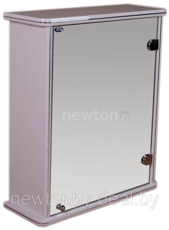 Мебель для ванных комнат Гамма Шкаф с зеркалом 13 (белый, правый) - фото 1 - id-p218530563