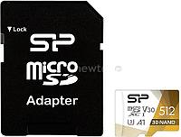 Карта памяти Silicon-Power Superior Pro microSDXC SP512GBSTXDU3V20AB 512GB (с адаптером)