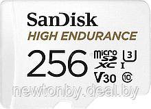 Карта памяти SanDisk High Endurance microSDXC SDSQQNR-256G-GN6IA 256GB