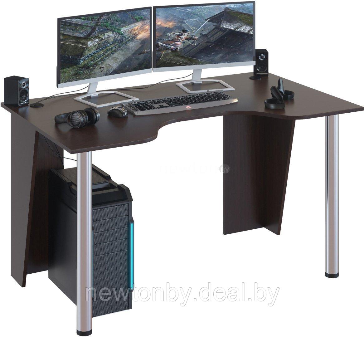 Геймерский стол Сокол КСТ-18 (венге) - фото 1 - id-p214927905