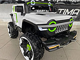 Детский электромобиль RiverToys М222БХ (белый) Полноприводный, фото 6