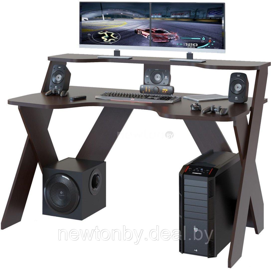Геймерский стол Сокол КСТ-118 (венге) - фото 1 - id-p218550096