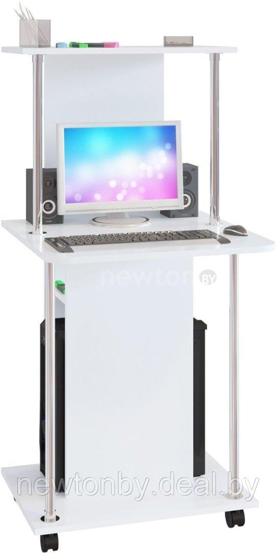Компьютерный стол Сокол КСТ-12 (белый) - фото 1 - id-p218550118