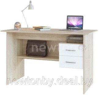 Письменный стол Сокол СПМ-07.1 (дуб сонома/белый) - фото 1 - id-p218550122
