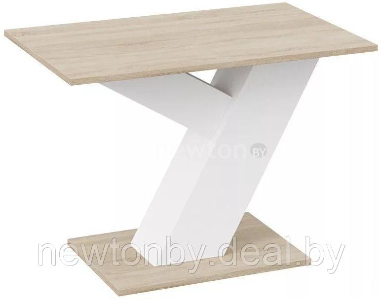 Кухонный стол Трия Рейн тип 1 (белый ясень-дуб сонома) - фото 1 - id-p204636937