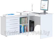 Компьютерный стол Сокол КСТ-109 левый (белый)