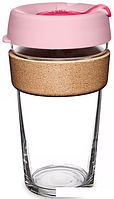 Многоразовый стакан KeepCup Brew Cork L Rosea 454мл (розовый)