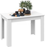 Кухонный стол Трия Промо тип 2 (белый/белый)