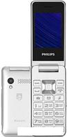 Кнопочный телефон Philips Xenium E2601 (серебристый)