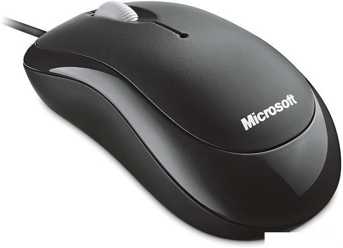 Мышь Microsoft Basic Optical Mouse v2.0 (черный) [P58-00059] - фото 2 - id-p218332161