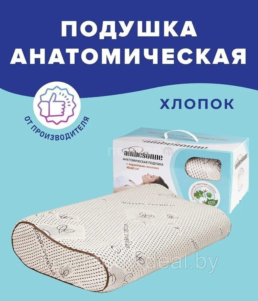 Спальная подушка Ambesonne С валиком 60x40 plortorc-01
