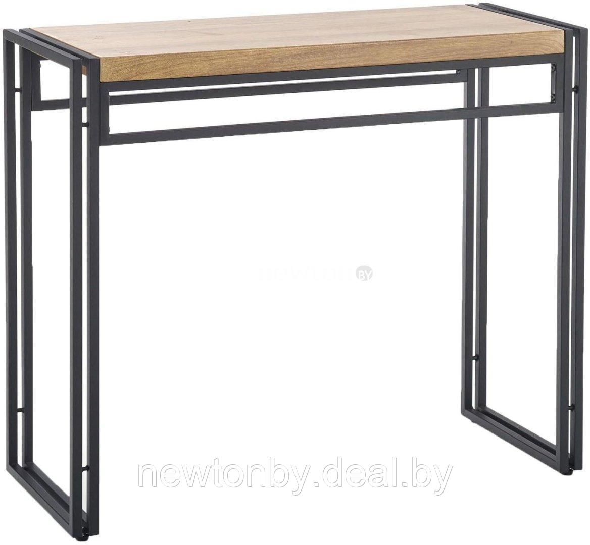 Консольный стол Halmar Bolivar KN-1 (дуб золотой/черный) - фото 1 - id-p181785569