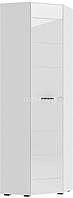 Шкаф распашной НК-Мебель Gloss 64х64 1-о дверный (белый/белый глянец)