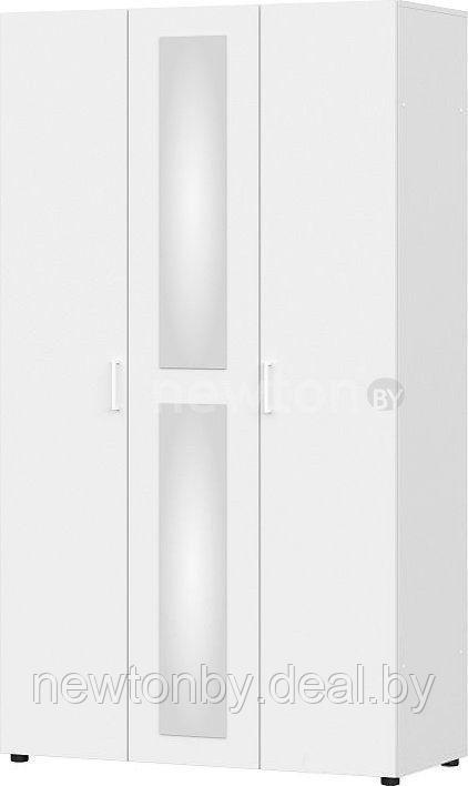 Шкаф распашной NN мебель Токио трехстворчатый (белый текстурный) - фото 1 - id-p218552429