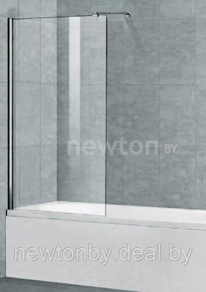 Стеклянная шторка для ванны Cezares LIBERTA-V-1-90/155-C-Cr