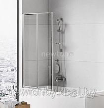 Стеклянная шторка для ванны NEW TRENDY Trex 80x140 см P-0152