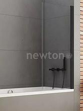 Стеклянная шторка для ванны NEW TRENDY New Soleo Black 90x140 P-0040