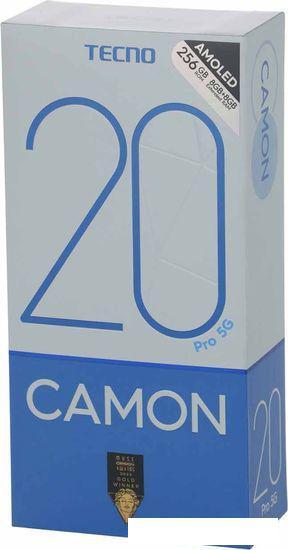 Смартфон Tecno Camon 20 Pro 5G 8GB/256GB (голубая фиалка) - фото 10 - id-p218397795