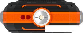 Кнопочный телефон Maxvi T100 (оранжевый) - фото 6 - id-p218397848