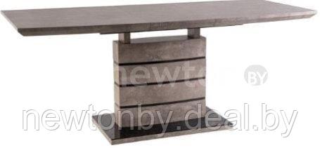 Кухонный стол Signal Leonardo 140x80 (бетон) - фото 1 - id-p176414239