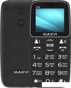 Кнопочный телефон Maxvi B110 (черный)