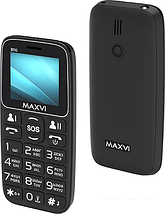 Кнопочный телефон Maxvi B110 (черный), фото 2