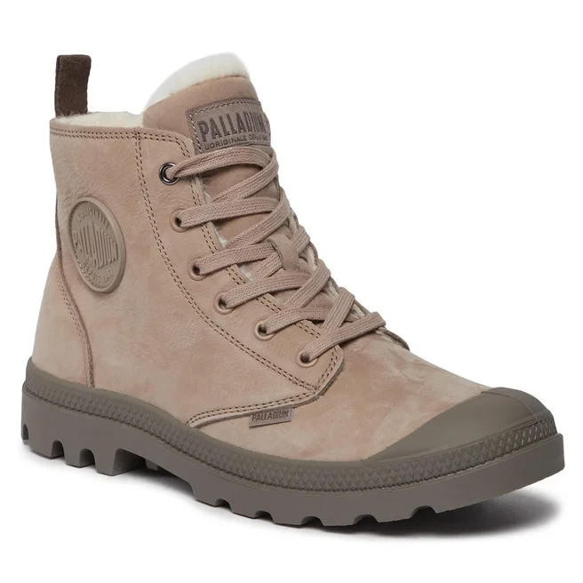 Ботинки мужские Palladium PAMPA HI ZIP WL серый 05982-297 - фото 3 - id-p218324015