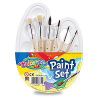 Набор кистей "Paint set", 6 шт