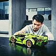 Конструктор KK6891 KING Автомобиль Lamborghini Sian FKP 37 зеленый, 3728 деталей, фото 5