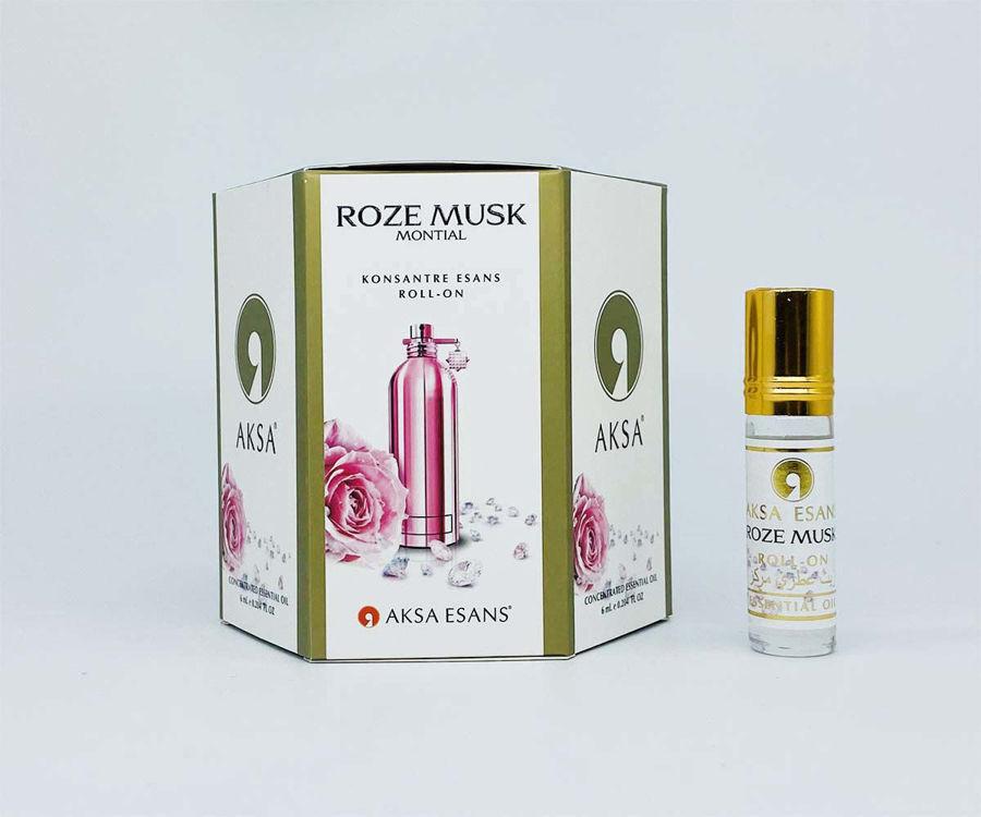 Турецкие масляные духи Montale Roze Musk Aksa Esans 6 мл, Турция