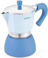 Гейзерная кофеварка Kitfort КТ-7151