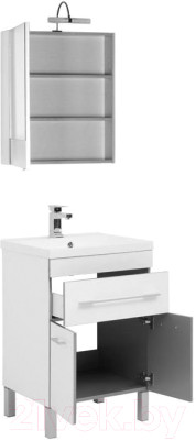 Комплект мебели для ванной Aquanet Верона 58 / 287657 - фото 2 - id-p218575820