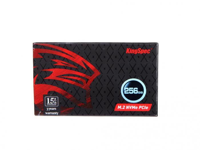 KingSpec SSD PCI-E 3.0 M.2 2280 256Gb NE-256 - фото 1 - id-p218329521
