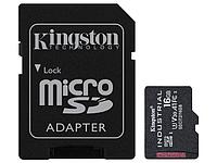 16Gb - Kingston Micro Secure Digital HC UHS-I Class 3 SDCIT2/16GB с переходником под SD (Оригинальная!)