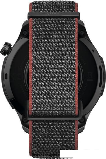 Умные часы Amazfit GTR 4 (черный, с черным нейлоновым ремешком) - фото 2 - id-p218328953