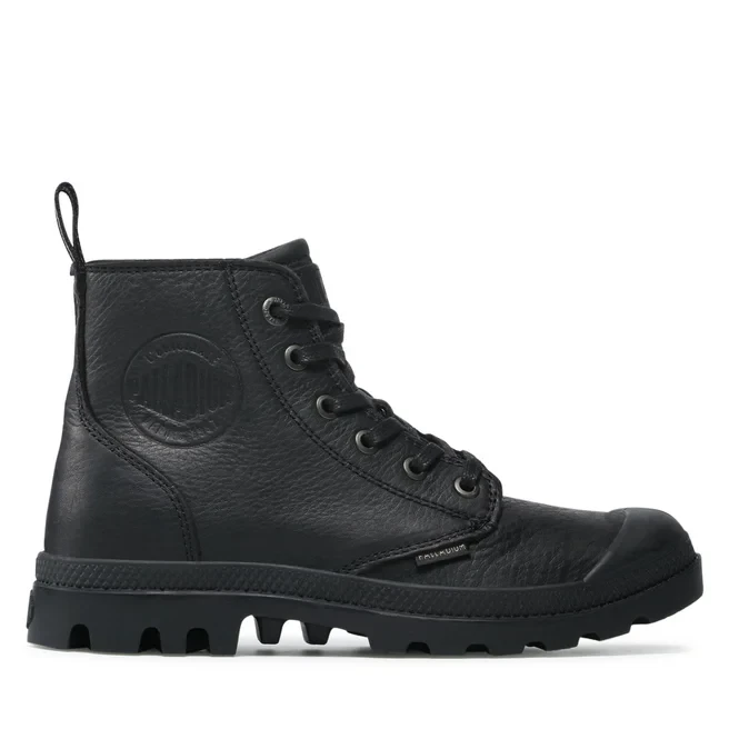 Ботинки мужские Palladium PAMPA HI ZIP LTH ESS Black/Black черный 76888-008