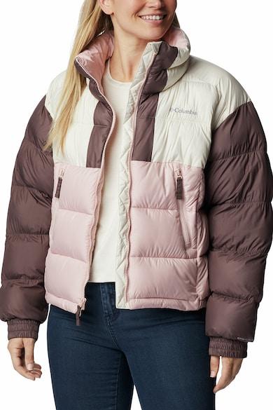 Куртка женская Columbia Pike Lake II Cropped Jacket розовый, молочный, коричневый 2051361-626 - фото 3 - id-p215064599