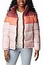 Куртка женская Columbia Puffect™ Color Blocked Jacket розовый, персиковый, кирпичный 1955101-626, фото 3