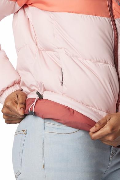 Куртка женская Columbia Puffect Color Blocked Jacket розовый, персиковый, кирпичный 1955101-626 - фото 7 - id-p215064609