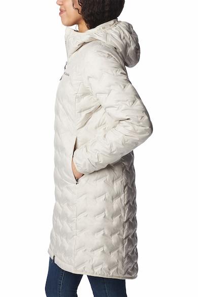 Куртка пуховая женская Columbia Delta Ridge Long Down Jacket бежевый 1909251-278 - фото 3 - id-p218576187