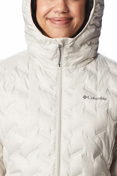 Куртка пуховая женская Columbia Delta Ridge Long Down Jacket бежевый 1909251-278 - фото 4 - id-p218576189