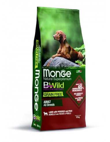 Monge BWild GF Adult All Breeds (ягненок), 2,5 кг - фото 1 - id-p218578102