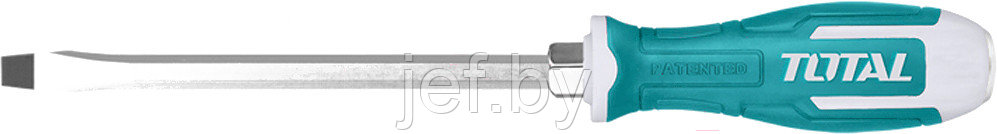 Отвертка шлицевая SL8 200 мм ударная TOTAL THGS82006 - фото 2 - id-p199697320