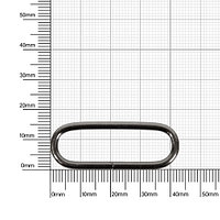 Кольцо овальное 40мм бл/ник 2,8мм D