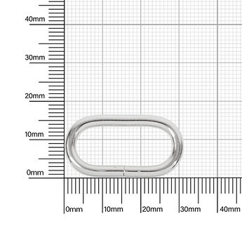 Рамка 25х10мм (3,10-3,15мм) никель роллинг D