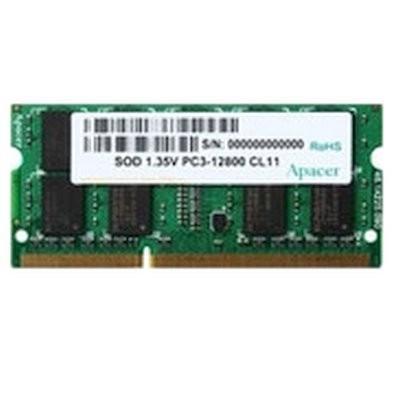 Оперативная память Apacer DDR3 SODIMM 4GB DV.04G2K.KAM PC3-12800, 1600MHz, 1.35V - фото 1 - id-p218581701