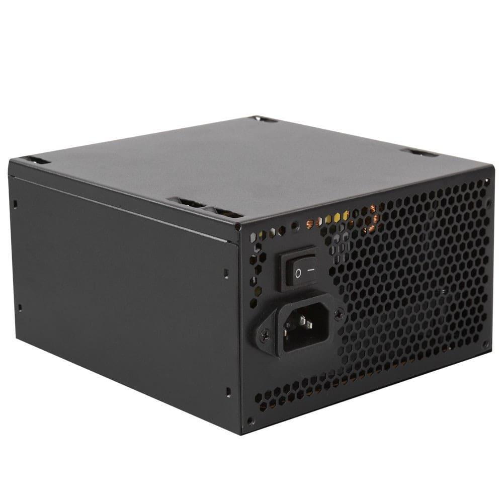Блок питания Блок питания/ PSU HIPER HPT-450 (ATX 2.31, peak 450W, Passive PFC, 120mm fan, power cord, Black) - фото 1 - id-p218585946